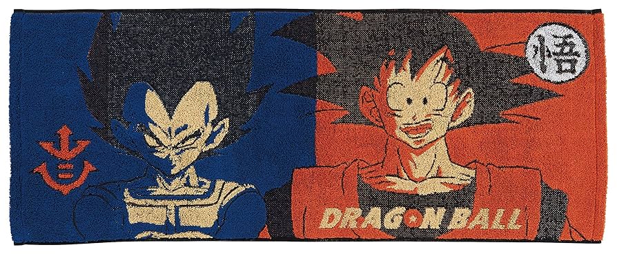 Amazon｜丸眞 フェイスタオル ドラゴンボールZ 悟空とベジータ